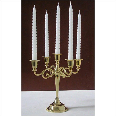 Gold Candle Stand