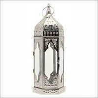 Canlde Silver Lantern