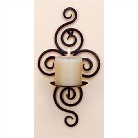 home decoration Wall Mounted metal candle holder