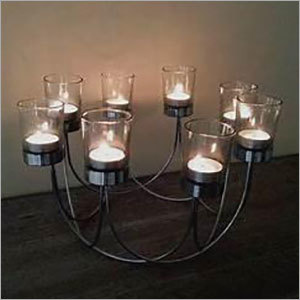 Iron Candle Holder
