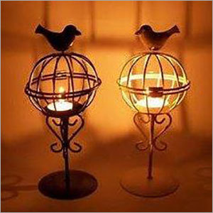 Iron Candle Holder