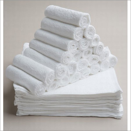 White Terry Bath Towels
