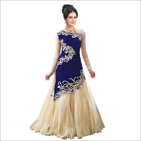 Ladies Embroidered Gown Ladies Embroidered Gown