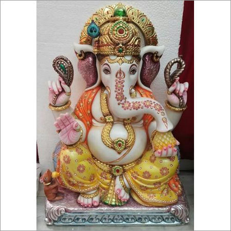 White Marble Ganesha Statue White Marble Ganesha Statue