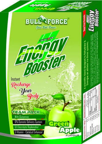 Powder Energy Booster Green Apple