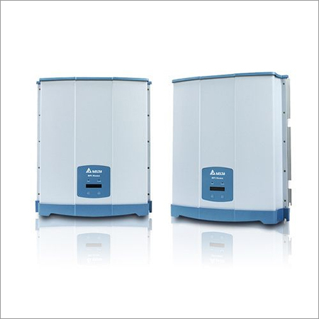 Delta Solar Inverter - 500x600x200mm Off-White, IP65 | 96% Efficiency, Smart Monitoring, Grid Compliant, Durable Design