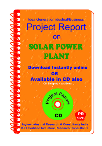 Solar Power Plant establishment Project report eBook