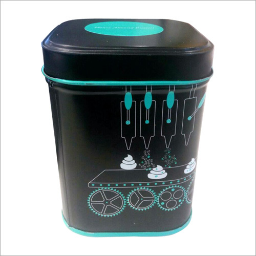 Square Tin Box