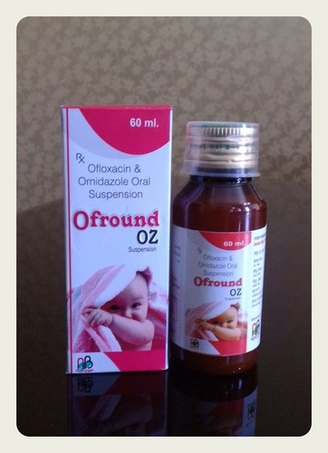 Ofloxacin with ornidazole Suspensions