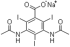 Diatrizoate Sodium - White to Off-White Crystalline Powder, â¥98% Purity, Radiopaque Contrast Medium
