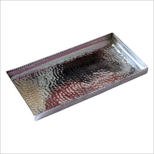 SS Hammered Tray