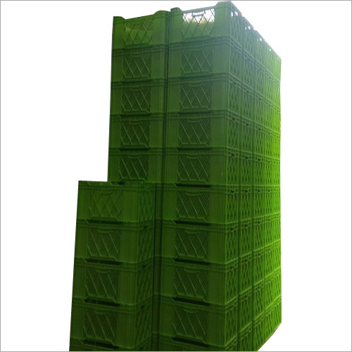 Stackable Plastic Storage Crate