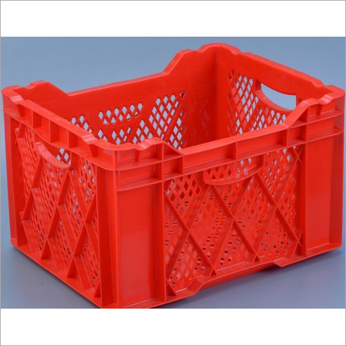 Perforated Vegetable Plastic Crate