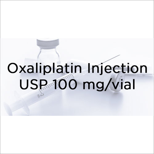 Oxaliplatin Injection USP 100 mg/vial