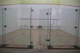 Squash Court Glass Back Wall