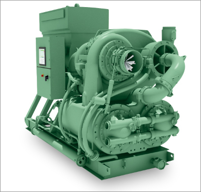 MSG TURBO-AIR NX 8000 Centrifugal Air Compressor - Cast Iron, Large Scale, Green | High Pressure, Oil-Free, Energy Efficient, Reliable Operation