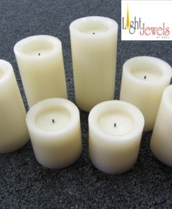 Classic White Unscented Pillars