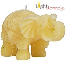 Light Jewels Good Fortune Elephant Paraffin Wax Candle