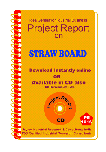Straw Board manufacturing Project Report eBook