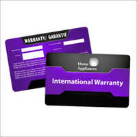 Product Warranty Cards