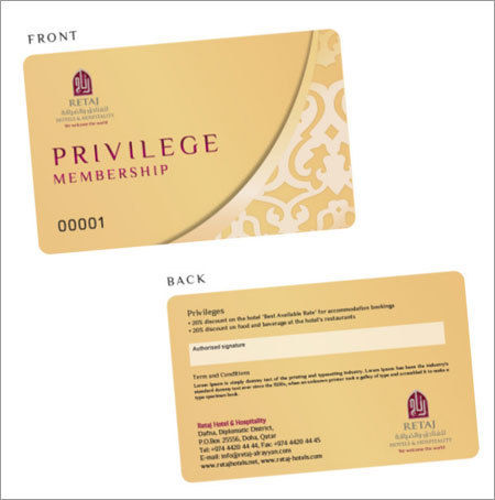 card privilege cards multicolor membership