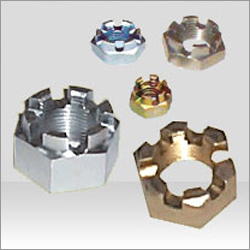 Finished Hex Castle Nuts