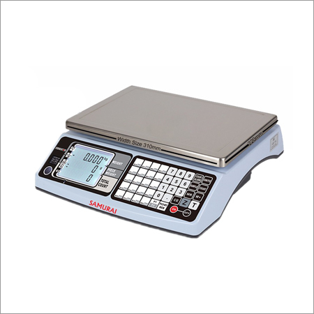 High Precision Weighing & Counting Scale With Piece Weight Memory