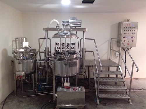 Ointment Cream Manufacturing Plant Capacity: 10 Kgs To 2000 Kgs Per Hr Kilogram(Kg)