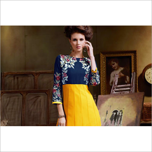 Multi Color Anarkali Kurti