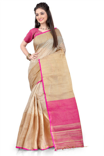 Ladies Linen Silk Saree
