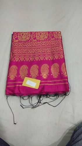 Purple Pure Silk Saree
