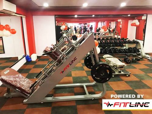 Commercial Gym Equipment Setup