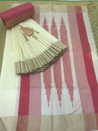Ladies Tussar Raw Silk Saree (Vaani Silk)