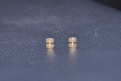 Brass Cross Knurling Inserts