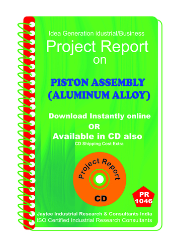 Piston Assembly (Aluminium Alloy) manufacturing eBook