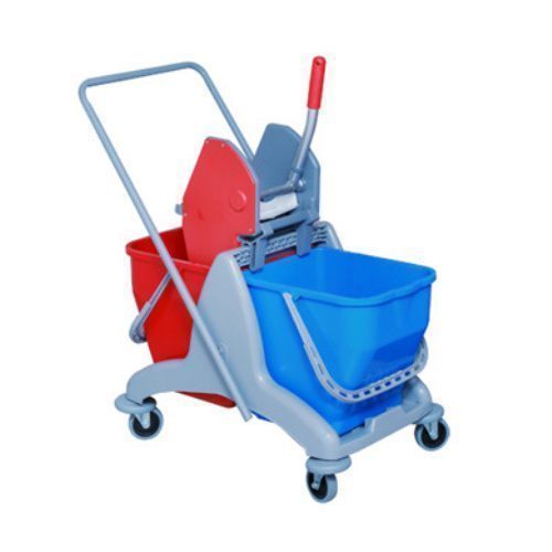 double mop wringer trolley plastic frame