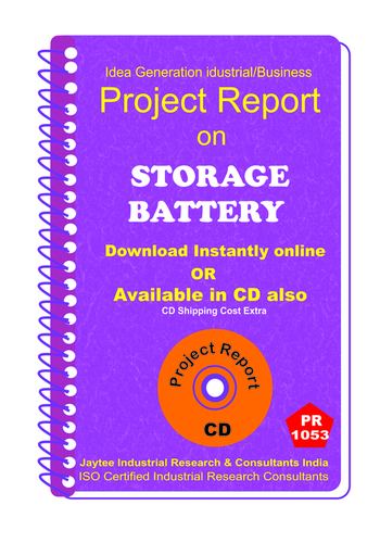 Storage Battery manufacturing Project Report eBook