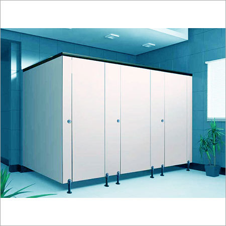 Rectangular Anti Bacterial Toilet Cubicle