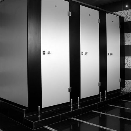 Rectangular Stainless Steel Toilet Cubicle