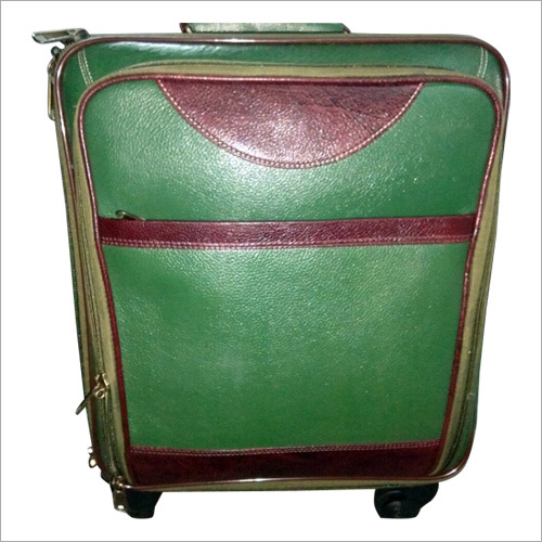 Leather Trolley Bag