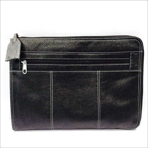 Black Leather Office Bag