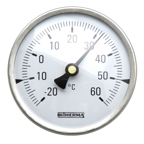 Pipe-Clamp Surface Thermometer