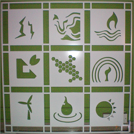 Designer Aluminium Jali Cutting