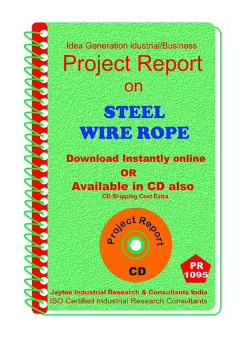 Steel Wire Rope manufacturing Project Report eBook