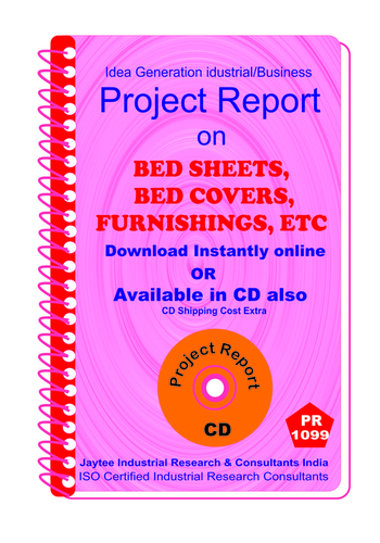 Bed Sheets, Bed Covers, Furnishings , etc manufacturing eBook