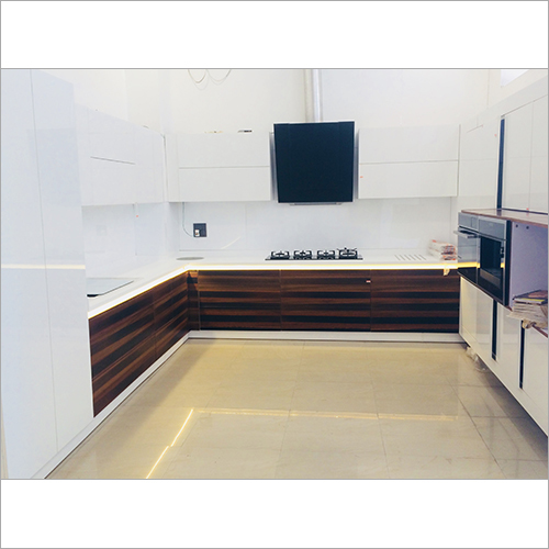 U Shaped Modular Kitchen