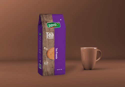 Plain Tea Premix - Powder Form, 16g Serving Size, Brown Color | 100% Natural, Gluten-Free, Easily Soluble, No Preservatives