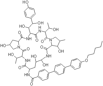 Anidulafungin - Lyophilized Powder, â¥98% Purity, Sterile Glass Vials, Micronized <10 Microns