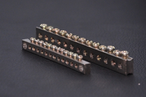 Brass Neutral Bar and Earth Bar