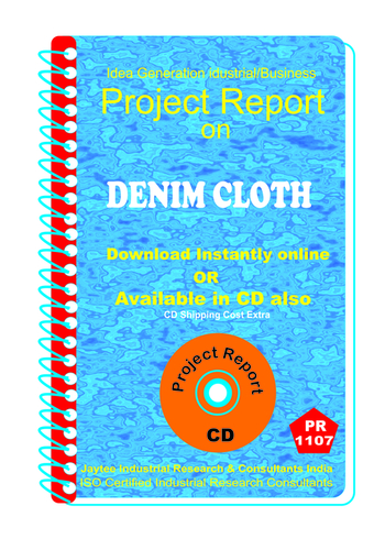 Denim Cloth manufacturing Project Report ebook